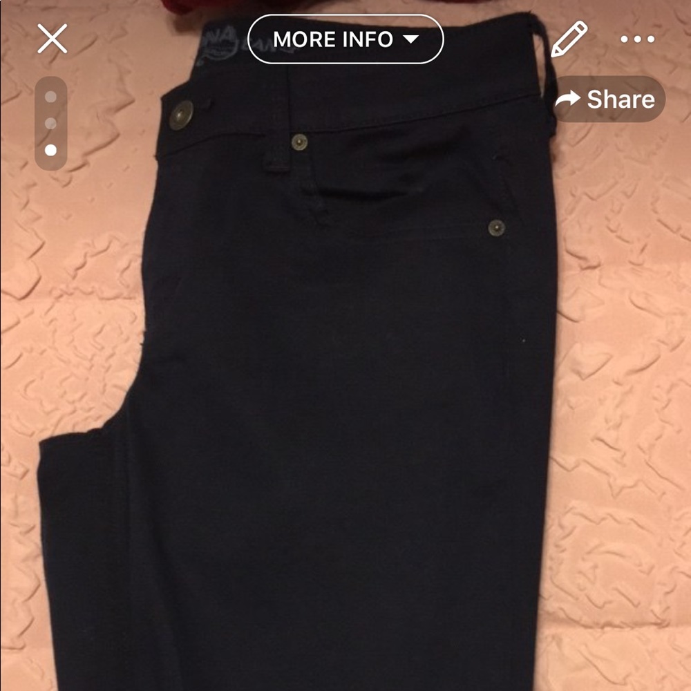 Size 5 Arizona navy blue skinny pants (BRAND NEW)